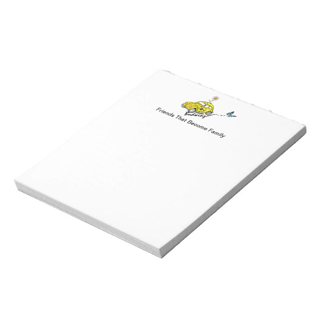 Bloc-note Pad de notes amis (Tourné)