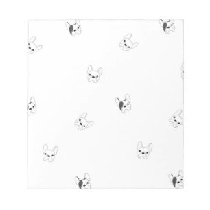 Bloc-note Pad de notes pour Bulldog français