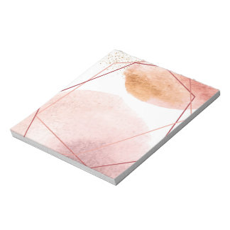 Bloc-note Pad rose Gold Note