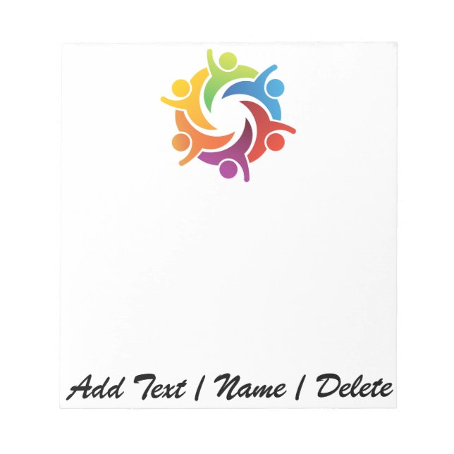 Bloc-note Pad TEAMWORK - SRF (Devant)