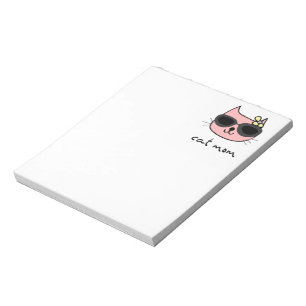 BLOC-NOTE PAGE DE NOTE COUPE DE MOM CAT