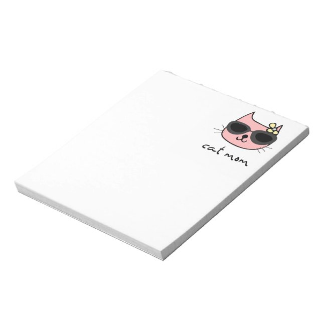 BLOC-NOTE PAGE DE NOTE COUPE DE MOM CAT (Tourné)