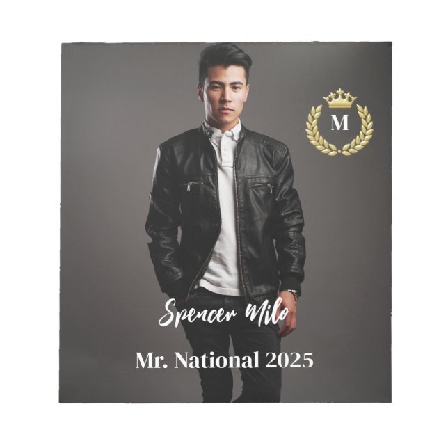 Bloc-note Pageant Autograph Photo Pad (Devant)