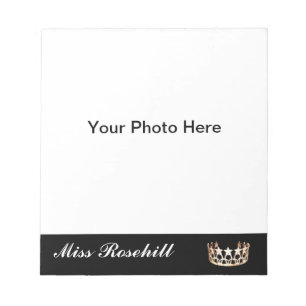 Bloc-note Pageant Crown Autographe Pad