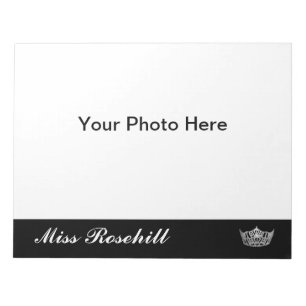 Bloc-note Pageant Photo Autographe Pad