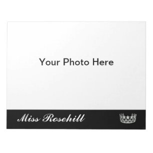 Bloc-note Pageant Photo Autographe Pad