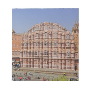 Bloc-note Palais des Vents (Hawa Mahal), Jaipur, Inde,
