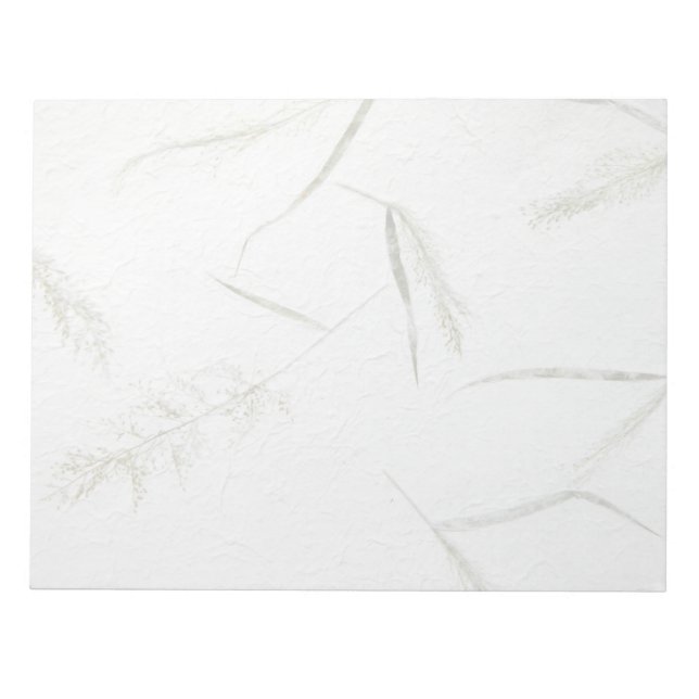 Bloc-note Pales minces de papier de riz japonais (Devant)