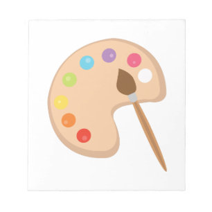 Bloc-note Palette de peinture