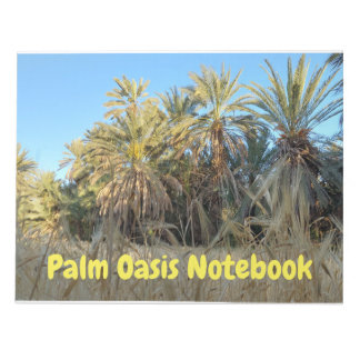 Bloc-note Palm trees oasis notebook
