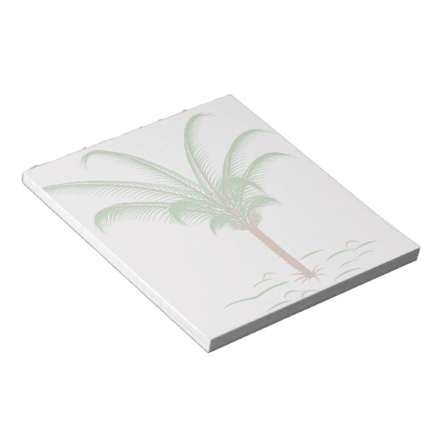 Bloc-note Palmier tropical (Incliné)
