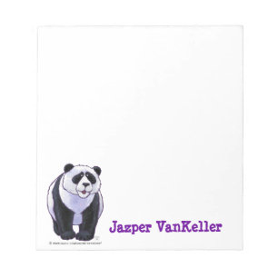 Bloc-note Panda Bear Stationery