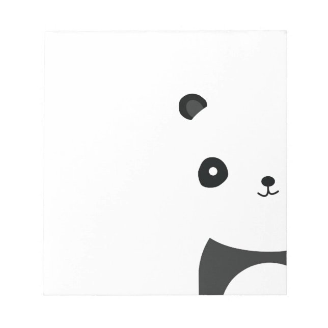 Bloc-note Panda paisible (Devant)