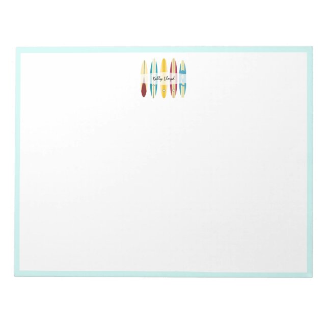 Bloc-note Panneaux vintages (Devant)