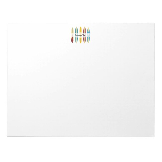 Bloc-note Panneaux vintages (Devant)