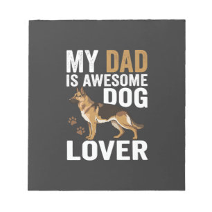 Bloc-note Papa amateur de chien est formidable