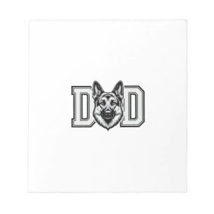 Bloc-note Papa Berger Allemand Vintage Vector Design de T-sh