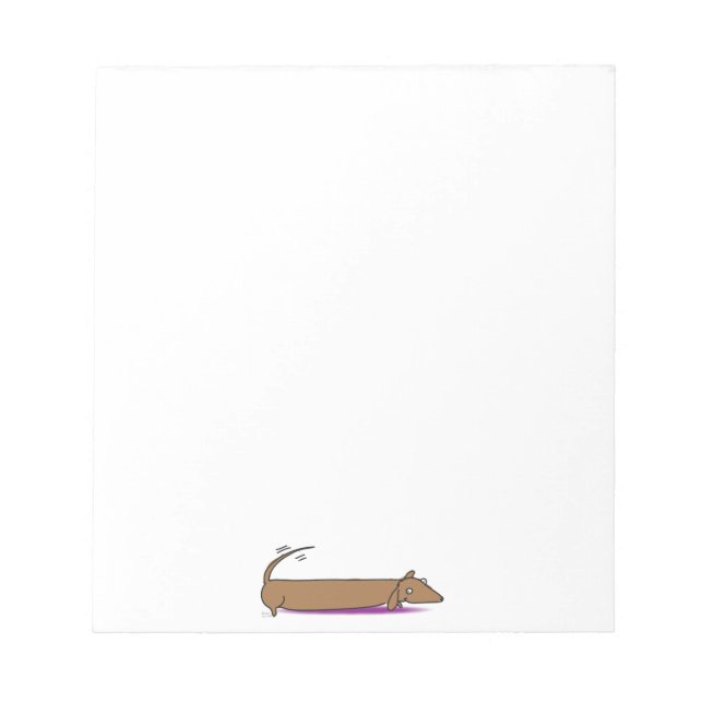 Bloc-note Papeterie Dachshund (Devant)