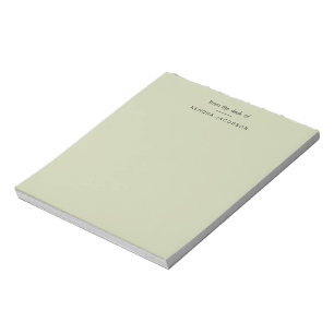 Bloc-note Papeterie de bureau moderne de la part de Sage Gre
