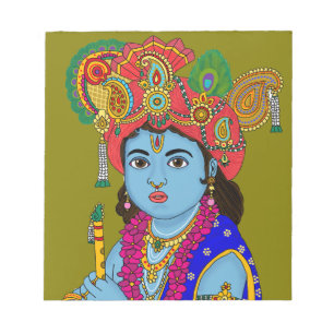 Bloc-note Papeterie de Krishna enfant