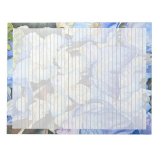Bloc-note Papier à lettres Hydrangea 21,59 cm x 27,94 cm Blo