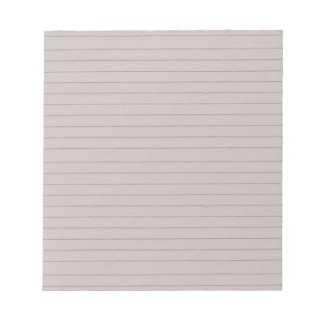 Bloc-note papier beige doublé. (Devant)