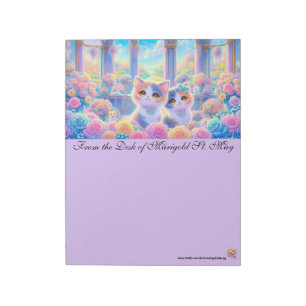 Bloc-note Papier Chat Calicot