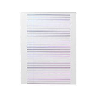 Bloc-note Papier de Pratique de Calligraphie – Fiche de Trav