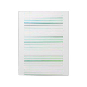 Bloc-note Papier de Pratique de Calligraphie – Fiche d'Exerc