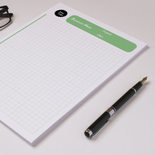 Bloc-note Papier imprimable Feuilles de graphiques en ingéni