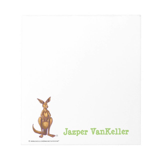 Bloc-note Papier Kangaroo (Devant)