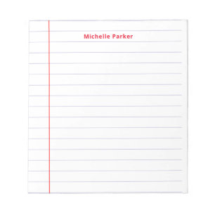 Bloc-note Papier Linn Professionnel Plat Minimaliste Moderne