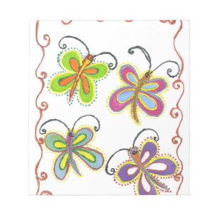 Bloc-note Papillon