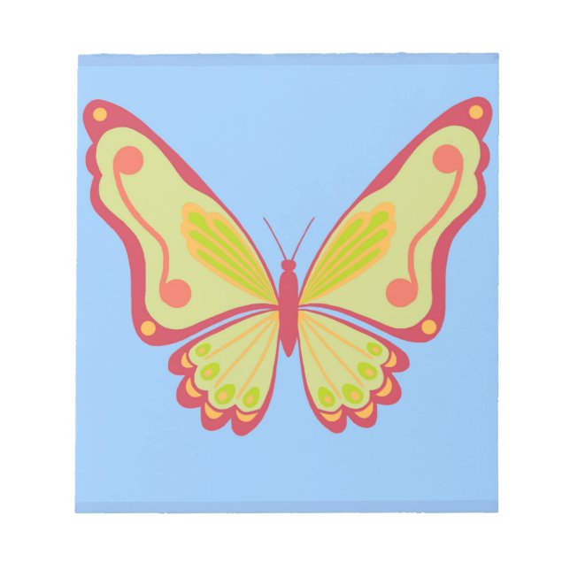 Bloc-note Papillon diurne (Devant)