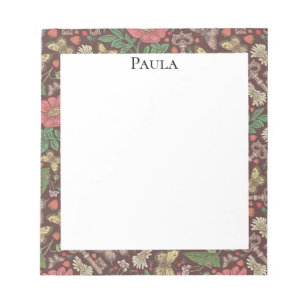 Bloc-note Papillons Vintage Victorien Anciennes Clés Marguer