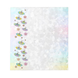 Bloc-note parade papillon 