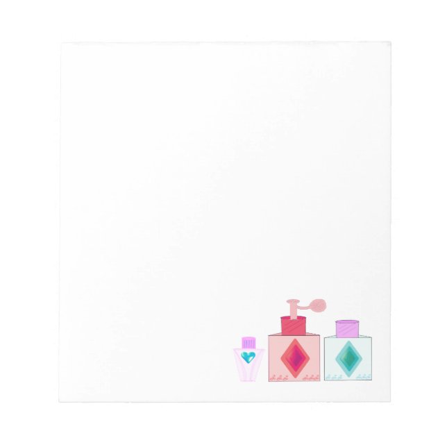 Bloc-note Parfums et lotions (Devant)