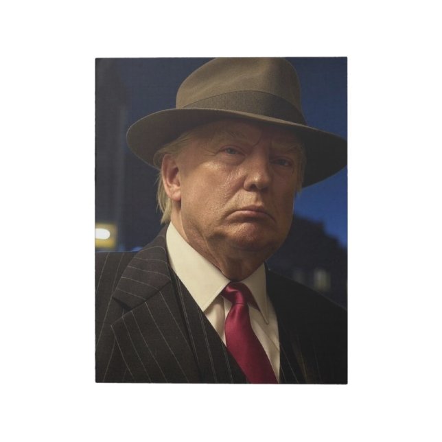 Bloc-note Parrain de l'Amérique Don J. Trump (Tourné)