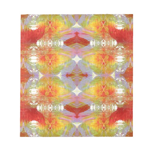 Bloc-note Parrot feathers (Devant)