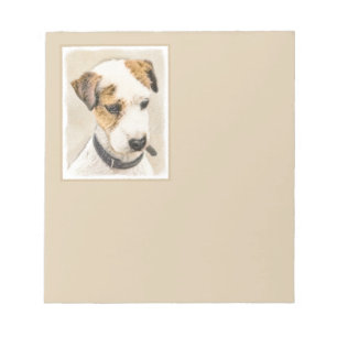 Bloc-note Parson Jack Russell Terrier Peinture - Chien Art