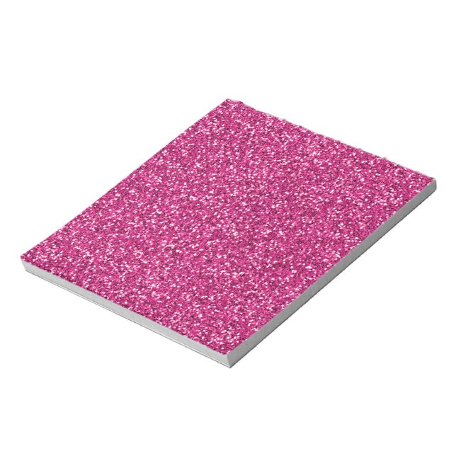 Bloc-note Parties scintillant rose Smitten (Tourné)