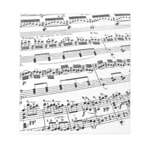 Bloc-note Partition