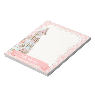 Bloc-note Pastel Gingerbread Sugar Castle Cake