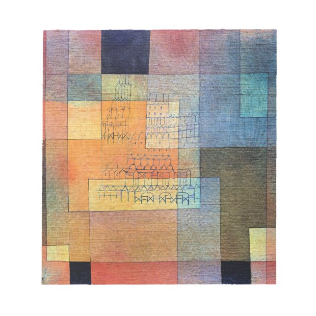 Bloc-note Paul Klee, Architecture polyphonique, (Devant)