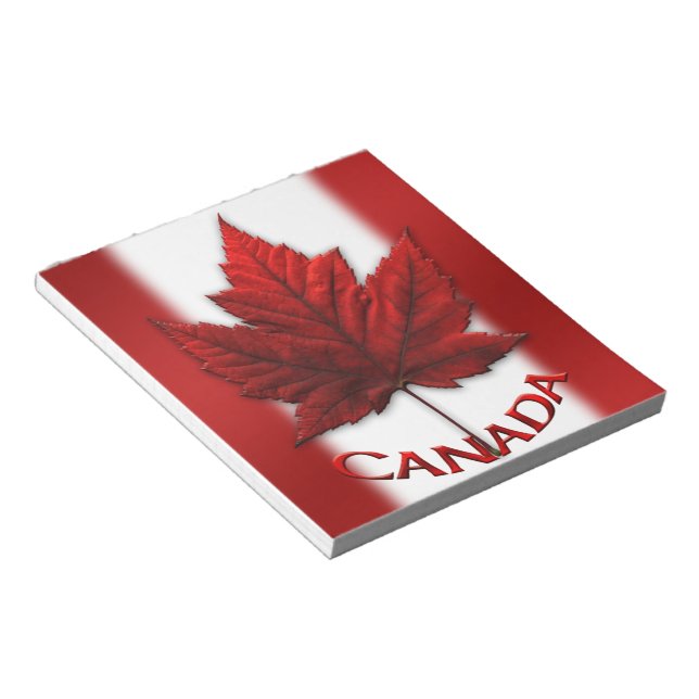Bloc-note Pavillon du souvenir du Canada Cadeaux Canada (Incliné)