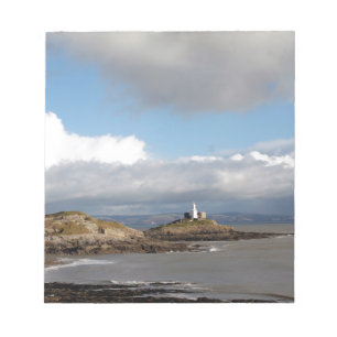Bloc-note Paysage côtier et phare