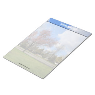 Bloc-note Paysage printanier magnifique de parc en photograp