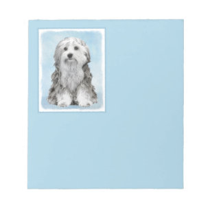 Bloc-note Peinture Lowchen - Cute Original Chien Art