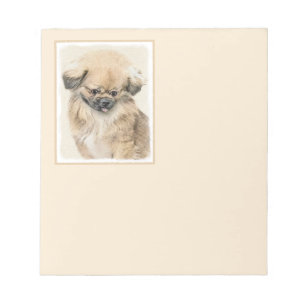 Bloc-note Peinture Pekingese - Cute Original Chien Art