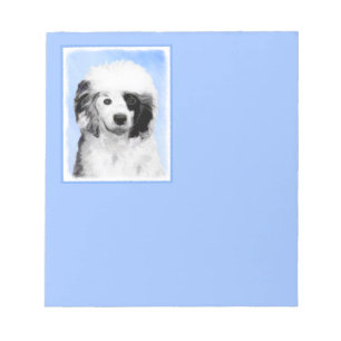 Bloc-note Peinture Portugaise de Chien d'Eau - Art original 